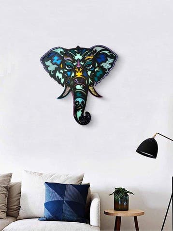 Krzysztof Gudanski - Elephant - Animal Flow, Relief