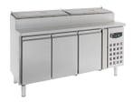 Saladette 3 Deuren 8X1/3Gn Pan, Verzenden, Nieuw in verpakking, Koelen en Vriezen