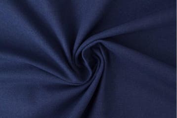 10 meter molton stof - marineblauw, Verzenden
