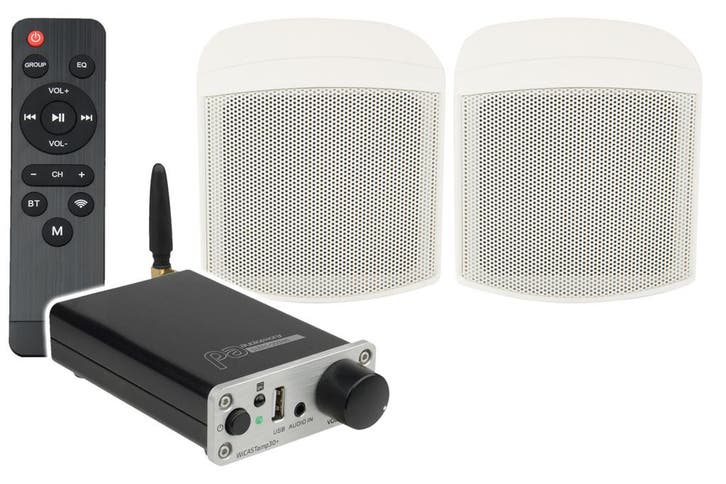 Geluidsset Met Wifi Versterker En Compacte Speakers, TV, Hi-fi & Vidéo, Enceintes