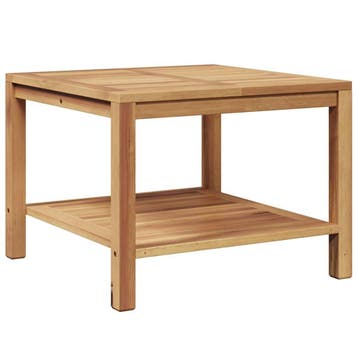 Massief Teakhouten Salontafel | Retour Deal | Nu 34% goed..., Huis en Inrichting, Tafels | Salontafels, 50 tot 100 cm, Verzenden