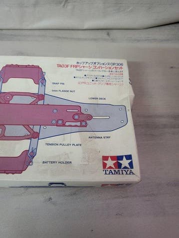 Tamiya 1:10 - Voiture miniature - TA03F F.R.P. Chassis Set, Hobby en Vrije tijd, Nieuw