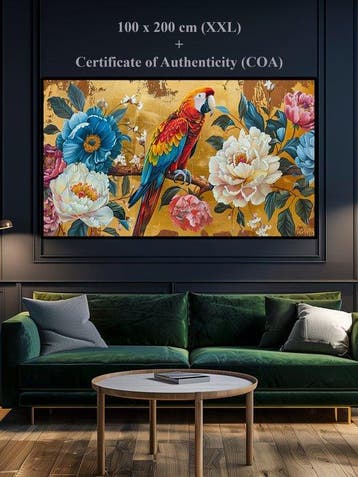 Shayer - Parrots Confessions - XXL - 100x200cm - 1/1