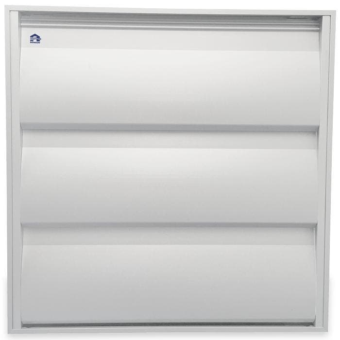 Overdrukrooster opbouw (BxH) 328 x 328mm, Doe-het-zelf en Bouw, Ventilatie en Afzuiging, Nieuw, Verzenden