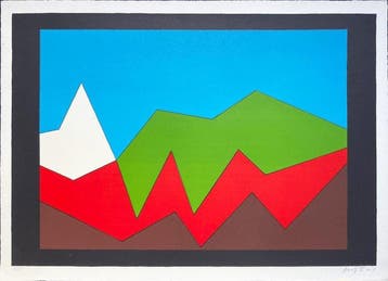 Franco Angeli (1935-1988) - Canto popolare