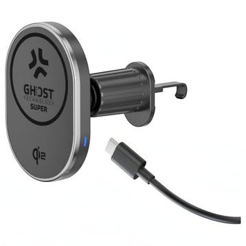 Celly Ghost Super Qi2 MagSafe Telefoonhouder Auto 15W, Verzenden, Nieuw