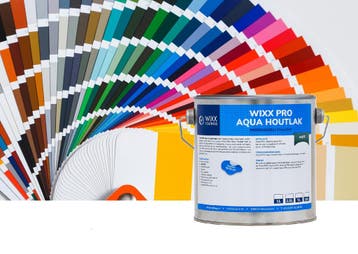 Wixx PRO Aqua Houtlak Matt Mengkleur 20L, Verzenden