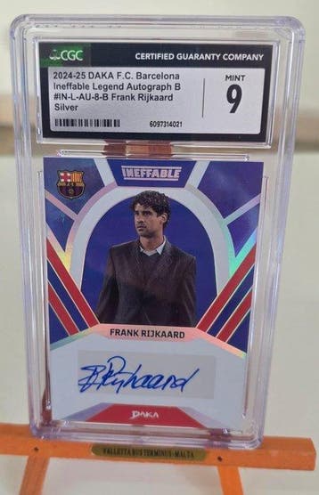 Frank Rijkaard della collezione 2024-25 DAKA F.C. Barcelona