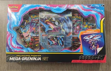 Pokémon - 2 Box - Collezione Premium Mega Greninja ex - XY, Nieuw