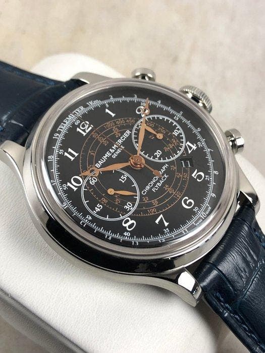 Baume & Mercier - Capeland Flyback Chronograph Automatic -, Bijoux, Sacs & Beauté, Montres | Hommes