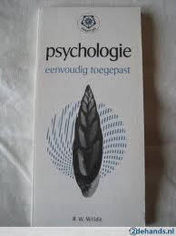 Psychologie eenvoudig toegepast 9789020205619 Wilde, Verzenden, Gelezen, Wilde
