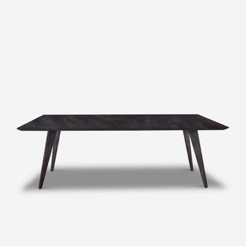 Tafel Rechthoekig Eikenhout  Hout Onderstel  140x90, Nieuw