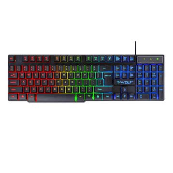 4-in-1 Gaming Toetsenbord / Koptelefoon / Muis / Muismat -, Verzenden