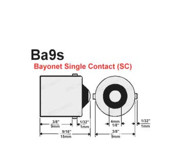 Ampoule Led Ba9S T4W, Autos : Pièces & Accessoires, Verzenden