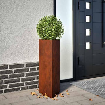 vidaXL Plantenbak 30x26x75 cm cortenstaal, Verzenden, Nieuw