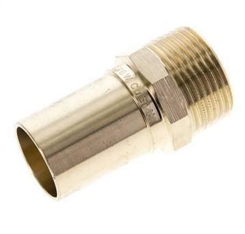 Raccord à sertir - 28mm Mâle & R 1 Mâle - Alliage de, Verzenden