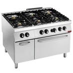 Fornuis + Oven | MAXIMA 900+ | Gas | 6 Branders (6x 10kW) +, Verzenden, Nieuw in verpakking