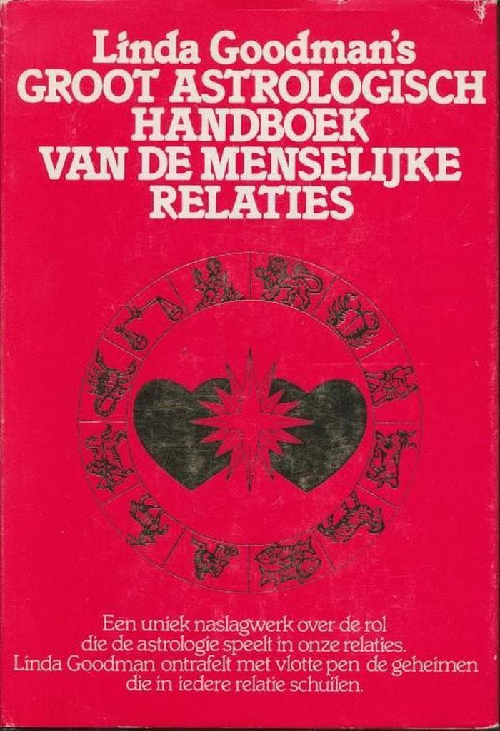Linda Goodmans groot astrologisch handboek van de, Livres, Livres Autre, Envoi
