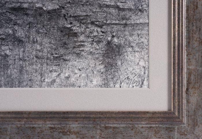 Omar van Meervelde (1949) - Potloodtekening gesneuveld, Antiquités & Art, Art | Objets design
