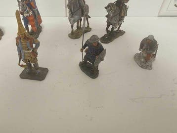 Del Prado - Figuur - 9 x Ritter des Mittelalters u.a. (9) -, Nieuw