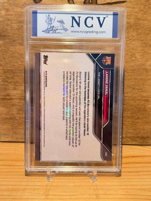 Topps Lionel Messi - AI grading 9 - 1 Graded card, Verzamelen, Stickers