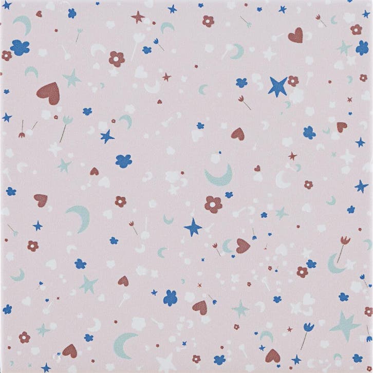 22,3X22,3 AGATHA CONFETTI 21 CORAL Mat, Doe-het-zelf en Bouw, Tegels, Ophalen of Verzenden