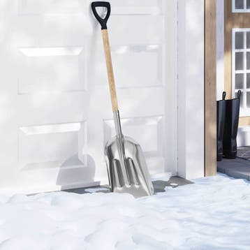 vidaXL Schep zilver 29 x 122 cm Aluminium, Tuin en Terras, Hand-tuingereedschap, Verzenden, Nieuw