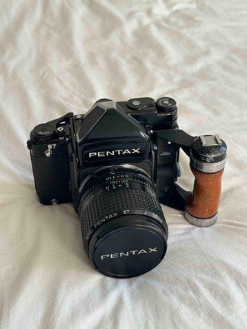 Pentax 67 + grip + 4/55mm - CLA`d see invoice! |, Audio, Tv en Foto, Nieuw