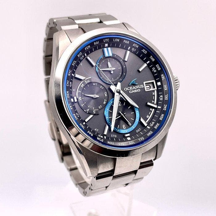 Casio - OCEANUS/Titanium/MULTI BAND/Tough Solar/Sapphire, Bijoux, Sacs & Beauté, Montres | Hommes
