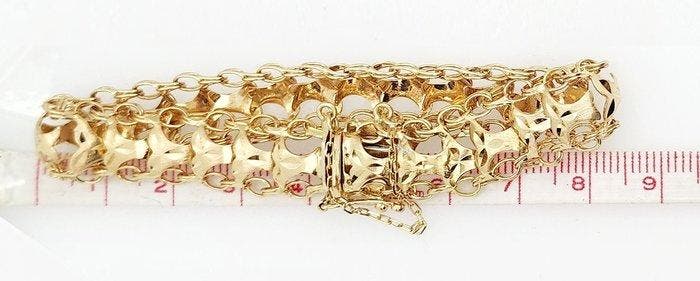 Armband - 18 karaat Geel goud, Bijoux, Sacs & Beauté, Bracelets