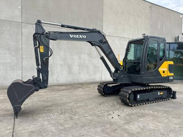 Veiling: Rupsgraafmachine Volvo EC55D Diesel 2020, Zakelijke goederen, Machines en Bouw | Kranen en Graafmachines, Ophalen