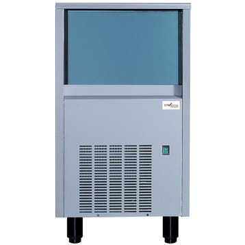 Volle ijsblokjesmachine (22 gr) 41kg/24h met reserve 15 kg r, Verzenden