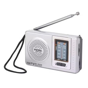 BC-R2048 Noodradio op Batterij - AM FM Radio Ontvanger -, Verzenden