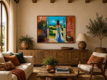 Ricart (XX-XXI) - Luz de la Toscana, Antiek en Kunst, Kunst | Schilderijen | Klassiek