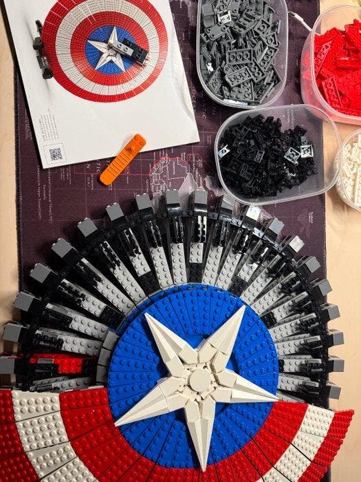 Lego Set - 76262 - Marvel Super Heroes - Captain America, Enfants & Bébés, Jouets | Duplo & Lego