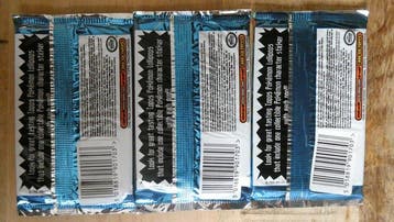 Pokémon - 3 Booster pack - Pokémon Topps Series 2 - Art Set