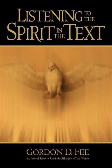 Listening to the Spirit in the Tekst - Gordon D. Fee - 97808, Boeken, Verzenden, Nieuw
