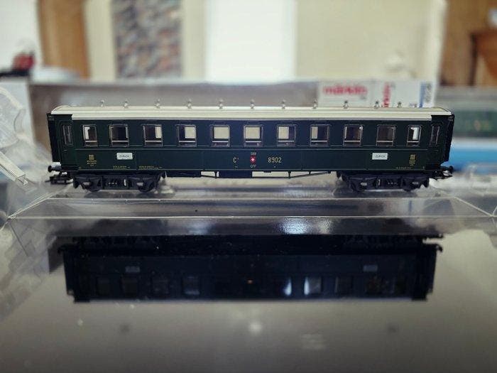 Märklin H0 - 4138/4146/4238 - Model treinwagon (4) - 4x, Hobby en Vrije tijd, Modeltreinen | H0