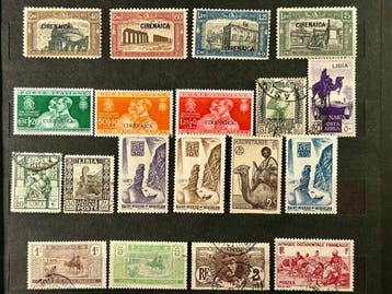 Wereld 1870/1965 - Wereldwijde koloniale, Gestempeld
