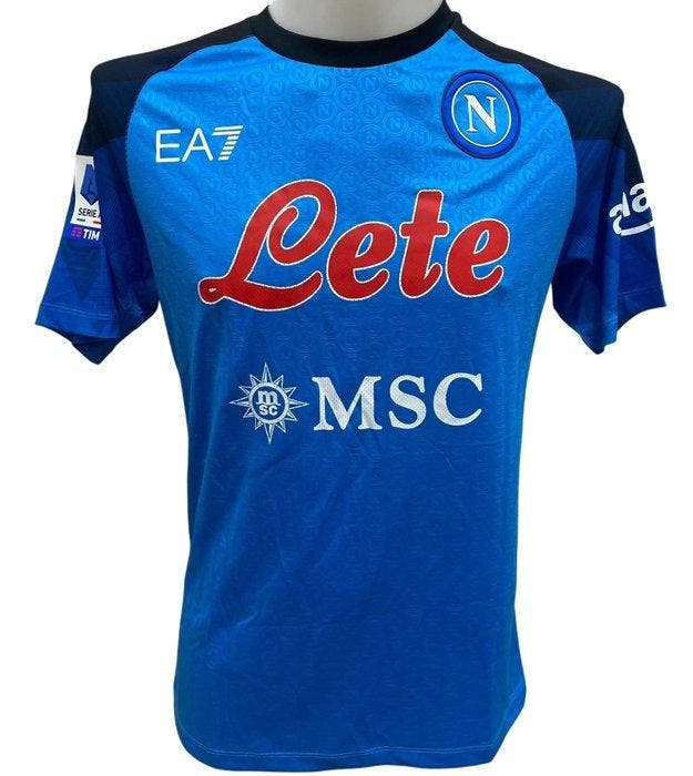 Napoli - Serie A 2022/2023 - Maglia preparata// player, Collections, Collections Autre