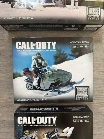 Mega Bloks - Collector Construction Sets - Call of Duty -