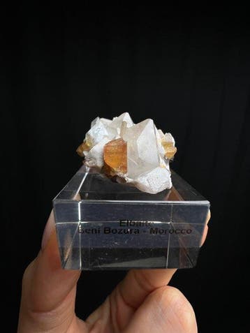 Trio exceptionnel : tourmaline (qualité gemme), quartz,