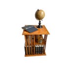 Boekenkast - Eik, parelmoer, Schelp