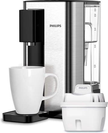 Elektronische waterdispenser, zilver/zwart — Zeer goed, Verzenden, Nieuw