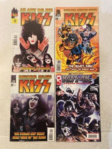 Kiss 23 comics featuring the Worlds Greatest Rock Band!