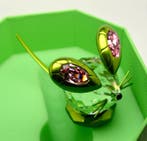 Swarovski - Beeld, Mouse Dulcis Green Figurine - 6 cm - Glas