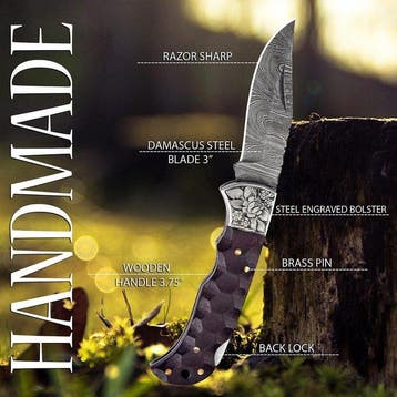 Hekito - Keukenmes - EDC-mes & kampeer mes - Exclusieve