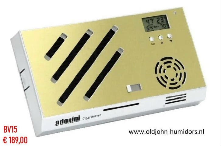 HUMIDOR BEVOCHTIGERS – ELEKTRONISCH | DIGITAAL | WIFI ebv, Collections, Articles de fumeurs, Briquets & Boîtes d'allumettes, Envoi