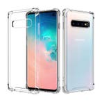 Samsung Galaxy S10 Transparant Bumper Hoesje - Clear Case, Verzenden