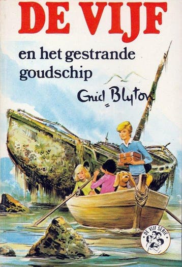 De Vijf en het gestrande goudschip - Blyton, Boeken, Verzenden, Nieuw